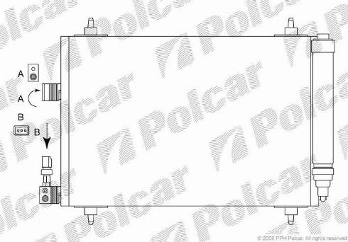 Polcar 5748K81X - Lauhdutin, ilmastointilaite inparts.fi