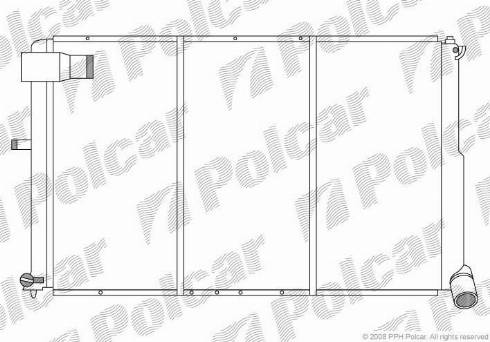 Polcar 5765087X - Jäähdytin,moottorin jäähdytys inparts.fi