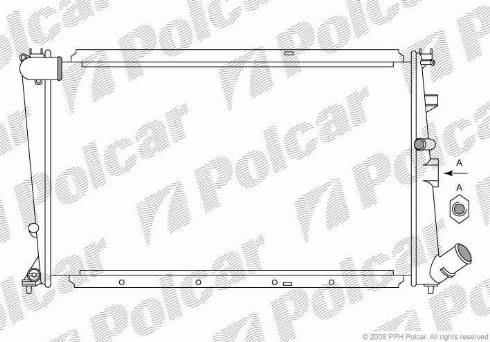 Polcar 576508A2 - Jäähdytin,moottorin jäähdytys inparts.fi