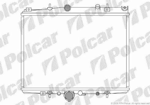 Polcar 576608-1 - Jäähdytin,moottorin jäähdytys inparts.fi