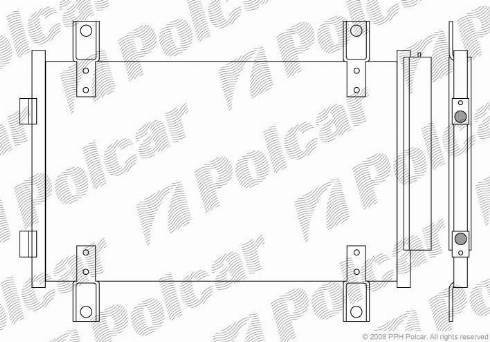 Polcar 5704K81X - Lauhdutin, ilmastointilaite inparts.fi