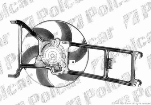 Polcar 570623W1 - Tuuletin, moottorin jäähdytys inparts.fi