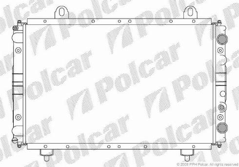 Polcar 5701085X - Jäähdytin,moottorin jäähdytys inparts.fi