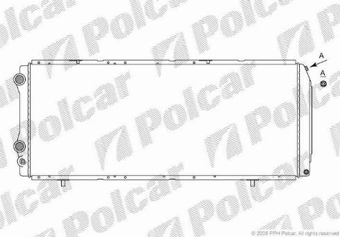 Polcar 570208-4 - Jäähdytin,moottorin jäähdytys inparts.fi