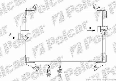 Polcar 5702K8C1 - Lauhdutin, ilmastointilaite inparts.fi