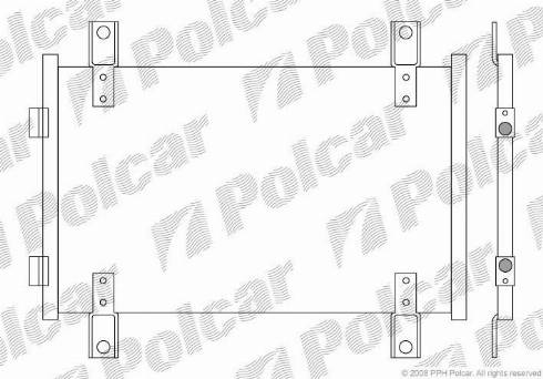 Polcar 5702K82X - Lauhdutin, ilmastointilaite inparts.fi