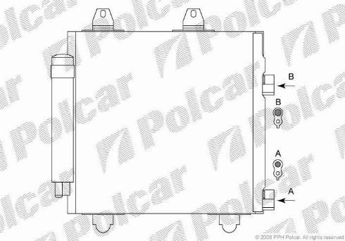 Polcar 5716K81K - Lauhdutin, ilmastointilaite inparts.fi