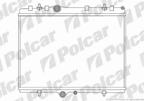 Polcar 5710083X - Jäähdytin,moottorin jäähdytys inparts.fi