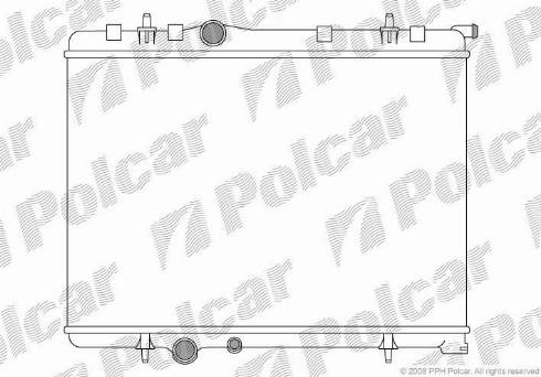 Polcar 5710082X - Jäähdytin,moottorin jäähdytys inparts.fi