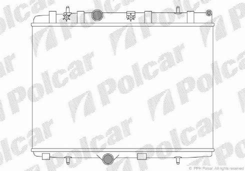 Polcar 5724082X - Jäähdytin,moottorin jäähdytys inparts.fi