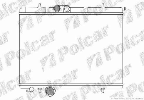 Polcar 572308A6 - Jäähdytin,moottorin jäähdytys inparts.fi