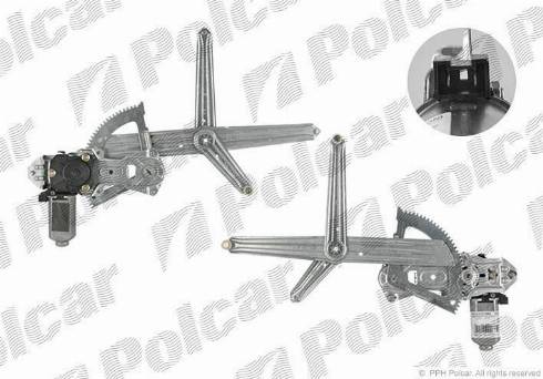 Polcar 5722PSE3 - Lasinnostin inparts.fi