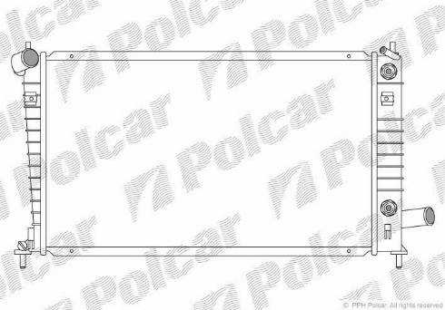 Polcar 652408-1 - Jäähdytin,moottorin jäähdytys inparts.fi