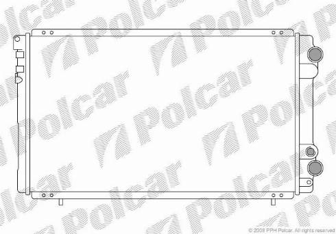 Polcar 6040082X - Jäähdytin,moottorin jäähdytys inparts.fi