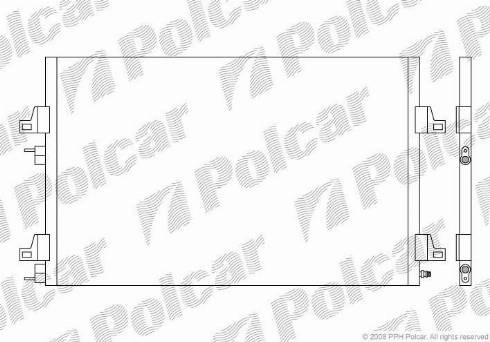 Polcar 6052K82X - Lauhdutin, ilmastointilaite inparts.fi