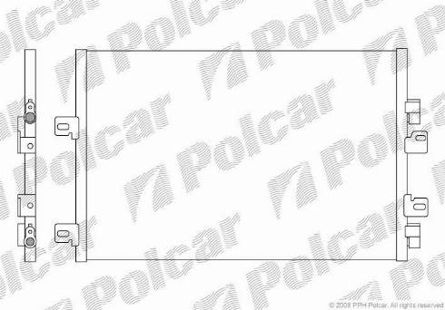 Polcar 6061K82X - Lauhdutin, ilmastointilaite inparts.fi