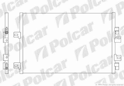 Polcar 6061K8C2 - Lauhdutin, ilmastointilaite inparts.fi