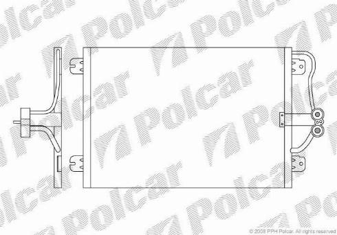 Polcar 6007K82X - Lauhdutin, ilmastointilaite inparts.fi