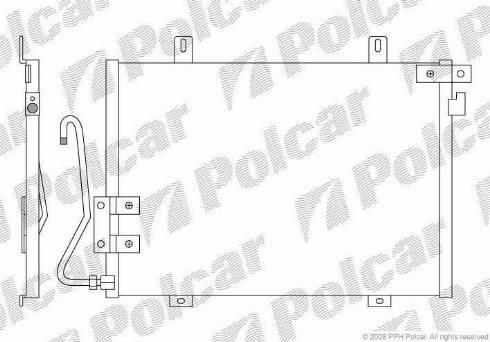 Polcar 6015K81X - Lauhdutin, ilmastointilaite inparts.fi