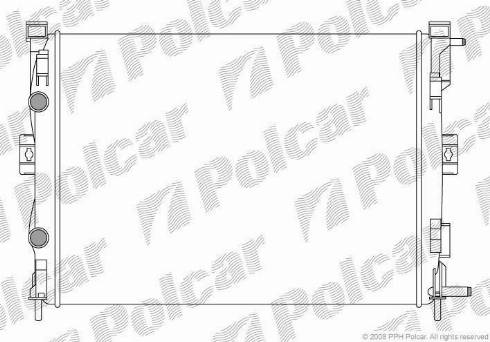 Polcar 601208-1 - Jäähdytin,moottorin jäähdytys inparts.fi