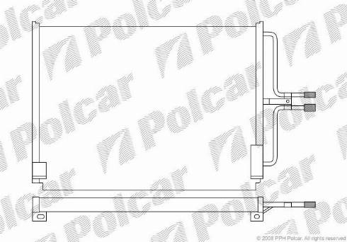 Polcar 6032K8B1 - Lauhdutin, ilmastointilaite inparts.fi