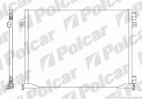 Polcar 6026K81X - Lauhdutin, ilmastointilaite inparts.fi