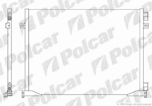 Polcar 6026K83X - Lauhdutin, ilmastointilaite inparts.fi