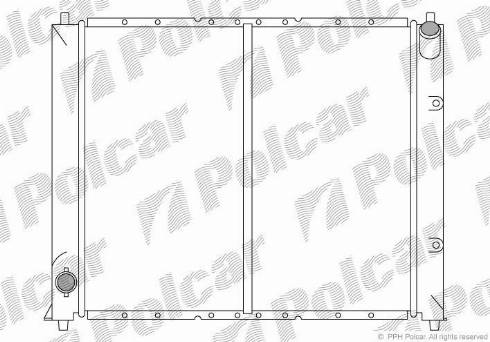 Polcar 634508-1 - Jäähdytin,moottorin jäähdytys inparts.fi