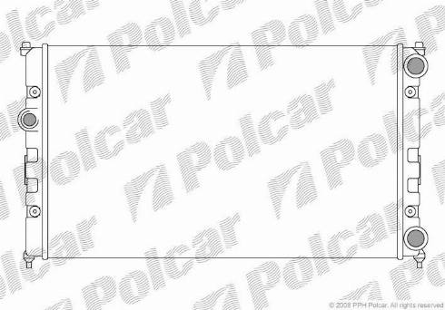 Polcar 671308-3 - Jäähdytin,moottorin jäähdytys inparts.fi