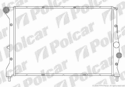 Polcar 1404082X - Jäähdytin,moottorin jäähdytys inparts.fi