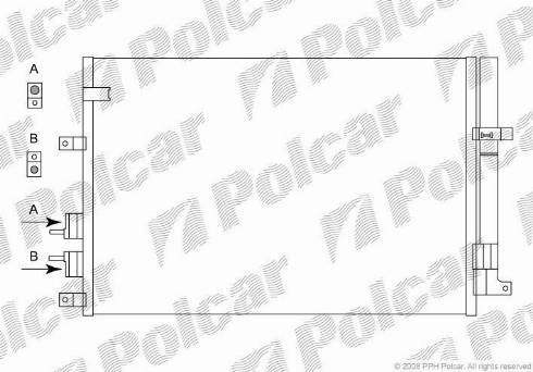 Polcar 1411K82X - Lauhdutin, ilmastointilaite inparts.fi