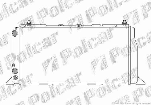 Polcar 131508-0 - Jäähdytin,moottorin jäähdytys inparts.fi