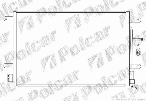 Polcar 1335K8C2 - Lauhdutin, ilmastointilaite inparts.fi