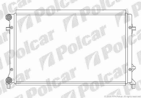 Polcar 133108-3 - Jäähdytin,moottorin jäähdytys inparts.fi