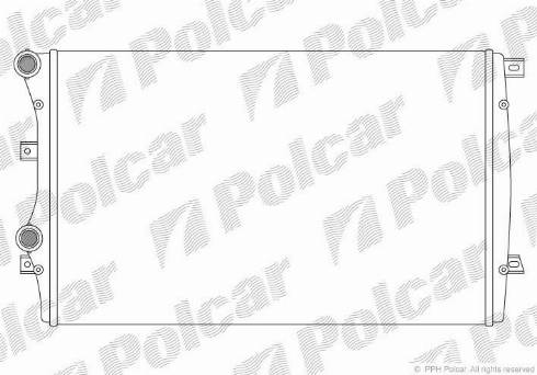 Polcar 1331082X - Jäähdytin,moottorin jäähdytys inparts.fi