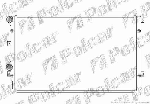 Polcar 133108-2 - Jäähdytin,moottorin jäähdytys inparts.fi