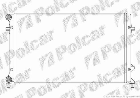 Polcar 133108A1 - Jäähdytin,moottorin jäähdytys inparts.fi