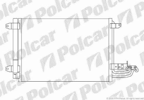 Polcar 1331K81X - Lauhdutin, ilmastointilaite inparts.fi