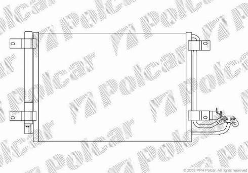 Polcar 1331K8C1S - Lauhdutin, ilmastointilaite inparts.fi