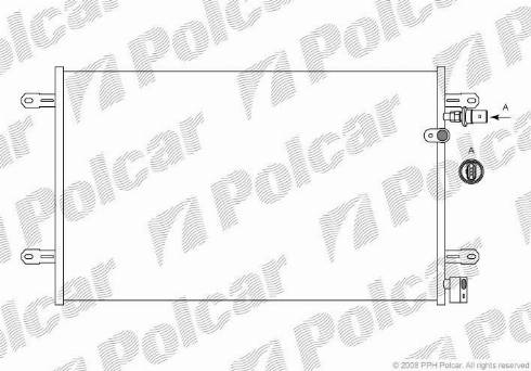 Polcar 1338K81X - Lauhdutin, ilmastointilaite inparts.fi