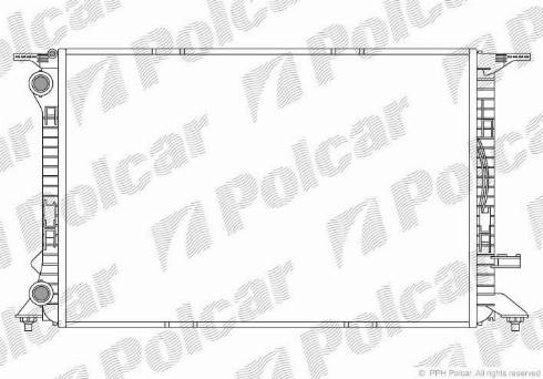 Polcar 1337084X - Jäähdytin,moottorin jäähdytys inparts.fi