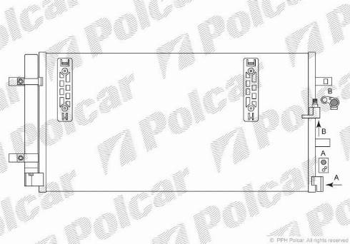 Polcar 1337K81X - Lauhdutin, ilmastointilaite inparts.fi