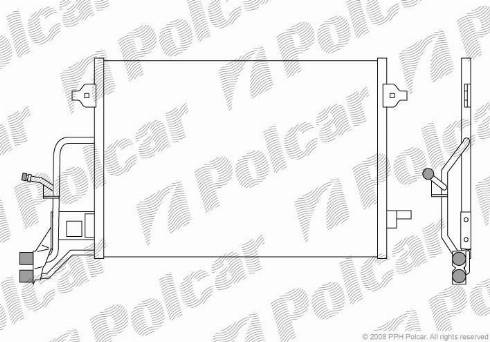 Polcar 1324K8C2 - Lauhdutin, ilmastointilaite inparts.fi