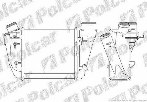 Polcar 1325J83X - Välijäähdytin inparts.fi