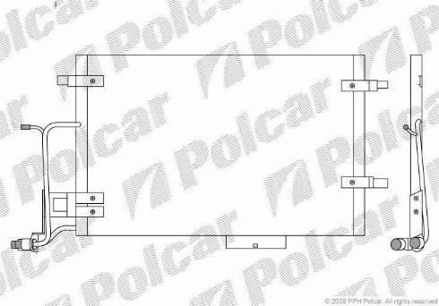 Polcar 1326K8C4S - Lauhdutin, ilmastointilaite inparts.fi