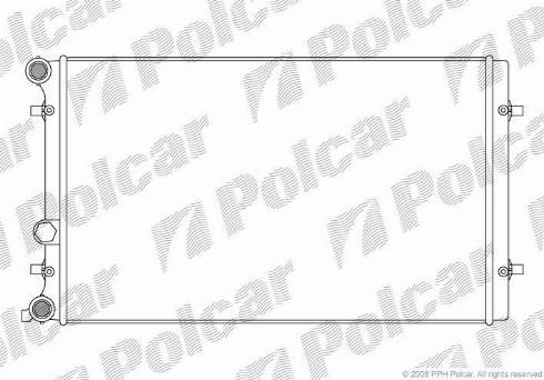 Polcar 132308-1 - Jäähdytin,moottorin jäähdytys inparts.fi