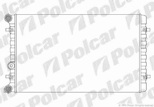 Polcar 132308A1 - Jäähdytin,moottorin jäähdytys inparts.fi