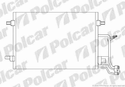 Polcar 1327K81X - Lauhdutin, ilmastointilaite inparts.fi