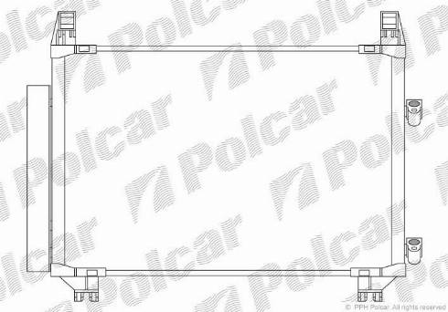 Polcar 8105K8C2 - Lauhdutin, ilmastointilaite inparts.fi