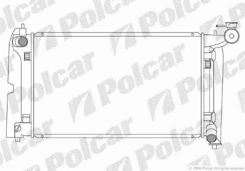 Polcar 811308-1 - Jäähdytin,moottorin jäähdytys inparts.fi